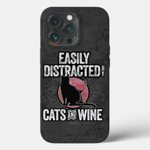 Facilement distrait par les chats et le Coque de v