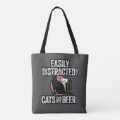 Facilement distrait par les chats et le Sac fourre (Dos)