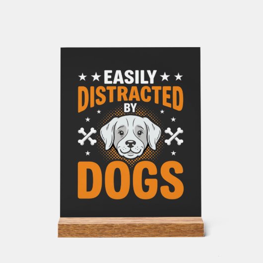 Facilement Distrait Par Les Chiens (Recto)
