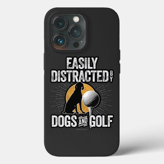 Facilement distrait par les chiens et Coque de gol (Verso)