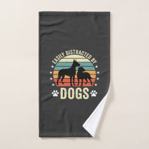 Facilement distrait par les chiens Vintage Retro C