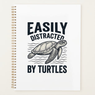 Facilement Distrait Par Les Tortues Vintage Design