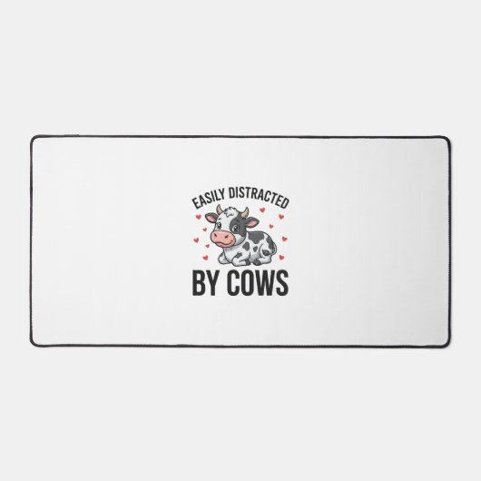 Facilement distrait par les vaches Graphique de va (Recto)