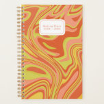 Façonner Des Plans Modernes Marbre Jaune Orange Co<br><div class="desc">Restez organisé et élégant avec ce planificateur à motifs de marbre jaune, orange vif et ludique. Ce planificateur propose des pages de planification hebdomadaires et mensuelles et offre la flexibilité dont vous avez besoin pour démarrer à tout moment. Personnalisez-le avec votre texte et changez les années pour en faire le...</div>
