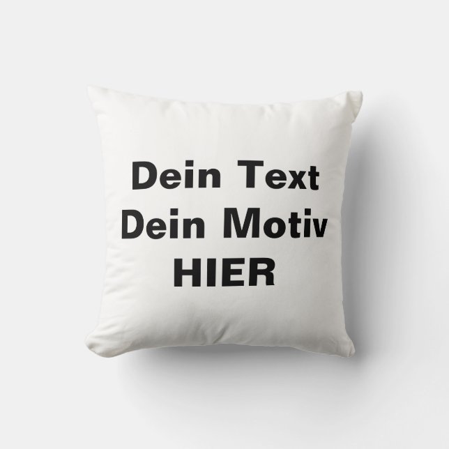 Façonner son propre coussin (Recto)