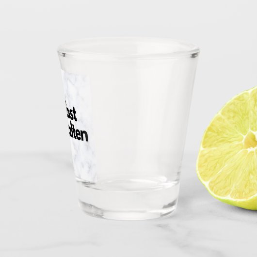 Façonner un verre d'alcool individuel (Droite)