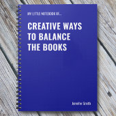 Façons créatives d'équilibrer le Carnet du bureau 