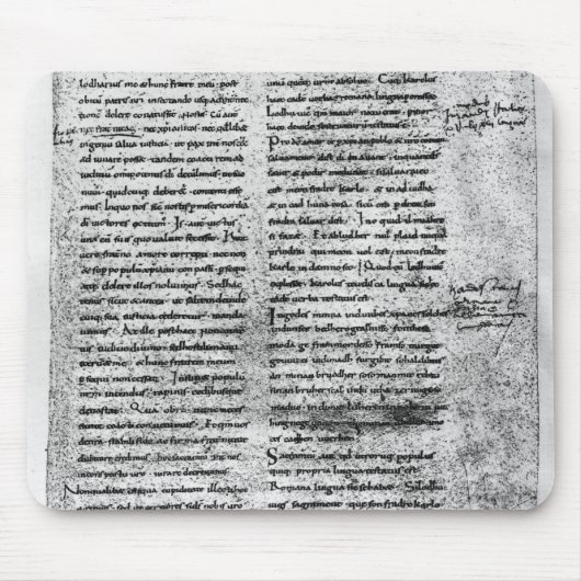 Facsimile-kopie Muismat (Voorkant)