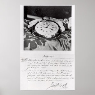 Facsimile van de Pocket Chronometer Poster