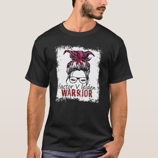 Factor V Leiden Awareness And Support For Men, Wom T-shirt (Voorkant)