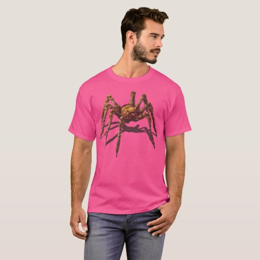 Factorio Spidertron T-shirt (Voorkant volledig)
