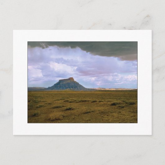 "Factory Butte" Briefkaart (Voorkant)