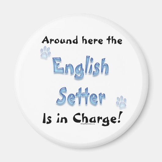 Facture de réglage en anglais - Magnet (Devant)