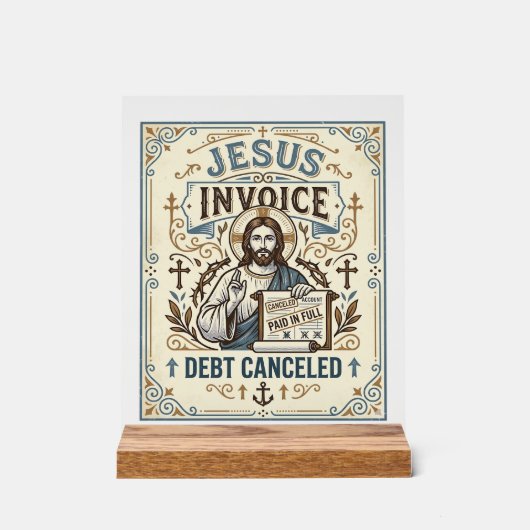 Facture Jésus Dette Annulée Jésus Facture Dette Pe (Recto)
