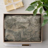 factuur en Roos Shabby Chic Decoupage Tissuepapier (Geschenk)