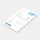 factuur post-it® notes (Schuin)