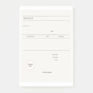 FACTUUR POST-IT® NOTES