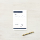 factuur post-it® notes (Op bureau)