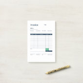 factuur post-it® notes (Op bureau)