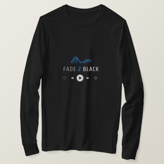 Fade 2 noir foncé long Sweat - shirt à capuche à m (Design devant)