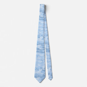 Faded Blue Camo Stropdas