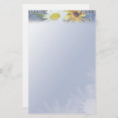 Faded Blue Jeans Briefpapier (Voorkant / Achterkant)