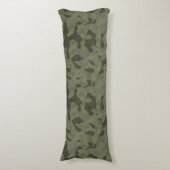 Faded Camo abstract Lichaamskussen (Voorkant Verticaal)