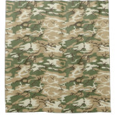 Faded Camo Douchegordijn (Voorkant)