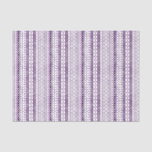 Faded Fair Isle Knit Waterverf Cabincore paarse Tissuepapier