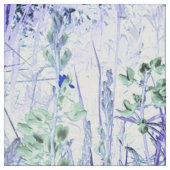 Faded Flowers Fabric Stof (Close Up)