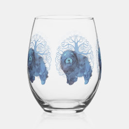 FADED GENES Chow Stemless wijnglas Wijnglas Zonder Voet
