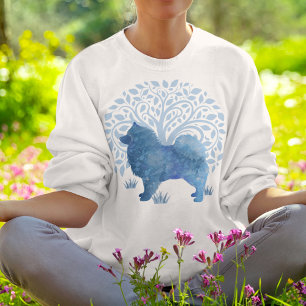 FADED GENES Lapphund TREE OF LIFE voor en achter Trui