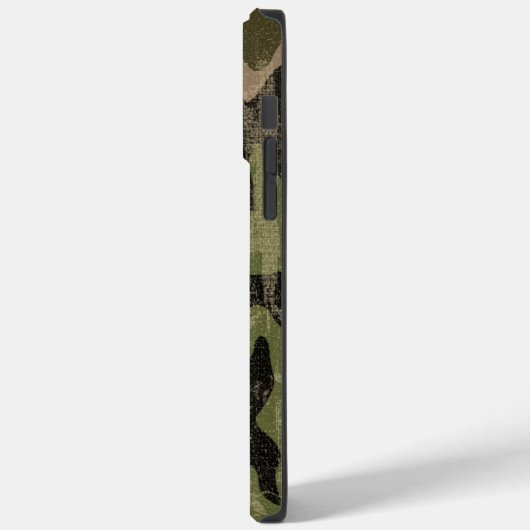 Faded Green Camo Case-Mate iPhone Case (Achterkant / Links)