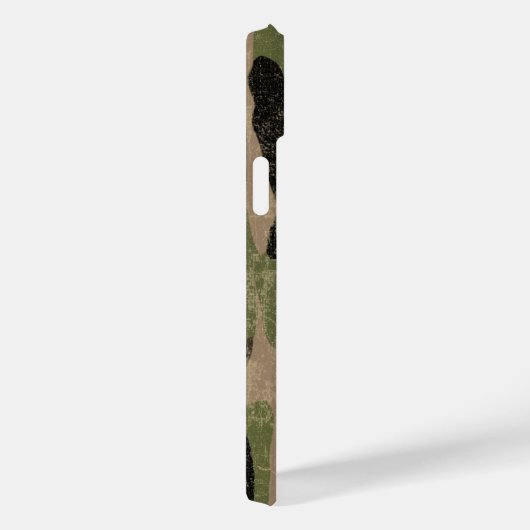Faded Green Camo Case-Mate iPhone Case (Achterkant / Rechts)