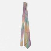 Faded regenboog Necktie Stropdas (Achterkant)