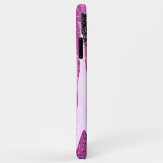 Faded roze Camo Case-Mate iPhone Case (Achterkant/rechts)