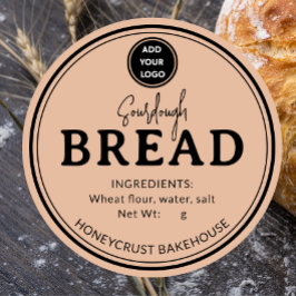 Faded Terracota Bakery Sourdough Bread Sticker
