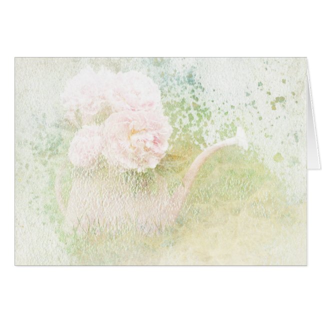 Faded Textures Peony Bouquet (Voorkant Horizontaal)