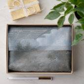 Faded Woman on Stone Wall Decoupage Tissuepapier (Geschenk)