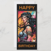 Fadey Barbarian Comic 01 Carte Anniversaire (Devant)