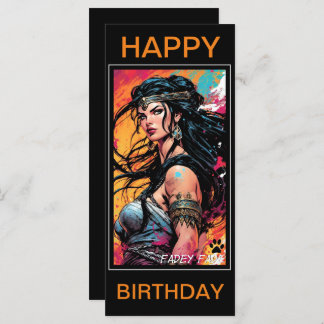 Fadey Barbarian Comic 01 Carte Anniversaire