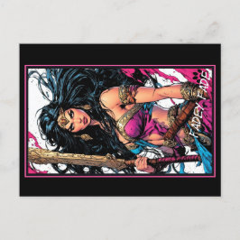 Fadey Barbarian Comic Style 03 Briefkaart