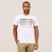 Fading Bikes T-shirt (Voorkant volledig)