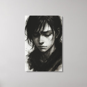 Fading Echoes – Silent Battle Canvas Afdrukken