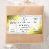 Fading Gold Hair Face Serum Label (Insitu)