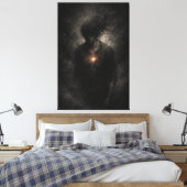 Fading Within – Silent Resistance Canvas Print (Insitu (Slaapkamer))