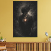 Fading Within – Silent Resistance Canvas Print (Insitu (Woonkamer))