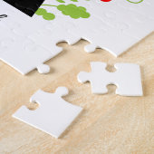 Fado-vrouwzanger met Portugese caravel-schepen Legpuzzel (Zijkant)