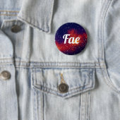 Fae Galaxy Identity Ronde Button 5,7 Cm (In situ)