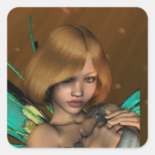 Fae Girl Sticker